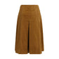 Tory Burch Brown Cotton Long Skirt