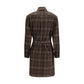 Burberry Brown Cotton Casual Dress