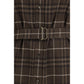 Burberry Brown Cotton Casual Dress
