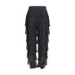Valentino Garavani Black Silk Casual Pants