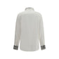 Alexander McQueen White Silk Dress Shirt