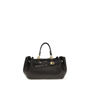 Balenciaga Black Calf Leather Bos Taurus Shoulder Bag