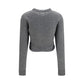 Balenciaga Gray Wool Oves Aries Sweatshirt