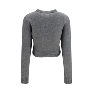 Balenciaga Gray Wool Oves Aries Sweatshirt