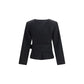 Jacquemus Black Wool Oves Aries Full-Length Jacket