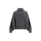 Brunello Cucinelli Gray Cashmere Cardigan