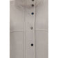 Brunello Cucinelli White Wool Oves Aries Coat
