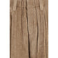 Brunello Cucinelli Brown Viscose Casual Pants