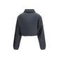 Miu Miu Gray Recycled Polyamide Shell Jacket