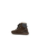 Brunello Cucinelli Brown Suede Leather Lace-Up Boots