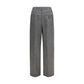 Prada Gray Wool Oves Aries Casual Pants