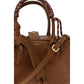 Golden Goose Brown Calf Leather Bos Taurus Handbag