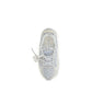 Off-White Gray Fabric Athletic Sneakers