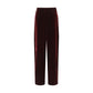 Giorgio Armani Bordeaux Viscose Dress Pants