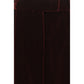 Giorgio Armani Bordeaux Viscose Dress Pants