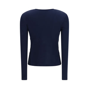 Giorgio Armani Blue Viscose Shirt