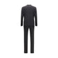Giorgio Armani Black Wool Oves Aries Two-Piece Suit