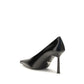 Prada Black Goatskin High Heel Pumps