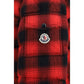 Moncler Red Cotton Full-Length Jacket