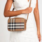 Burberry Brown Leather Shoulder Bag