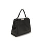 Fendi Black Calf Leather Bos Taurus Shoulder Bag