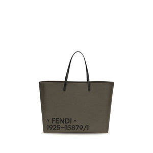 Fendi Bicolor Polyester Shoulder Bag