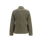 Fendi Bicolor Cotton Full-Length Jacket