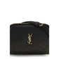 Saint Laurent Black Calf Leather Bos Taurus Shoulder Bag