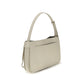 Ferragamo Beige Calf Leather Bos Taurus Shoulder Bag