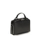 Fendi Black Calf Leather Bos Taurus Shoulder Bag