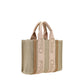 Chloé Beige Linen Handbag