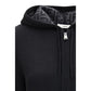 Fendi Black Cashmere Hoodie