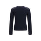 Fendi Blue Wool Oves Aries Sweatshirt
