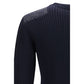 Fendi Blue Wool Oves Aries Sweatshirt