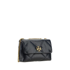 Tory Burch Black Lamb Ovis Aries Shoulder Bag