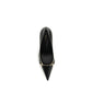 Gucci Black Calf Leather Bos Taurus High Heel Pumps
