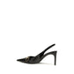 Gucci Black Calf Leather Bos Taurus High Heel Pumps
