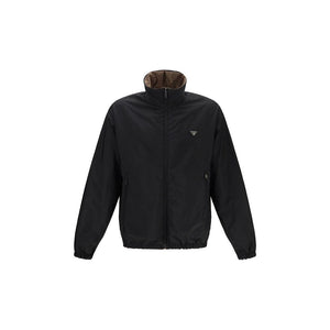 Prada Multicolor Recycled Polyamide Full-Length Jacket