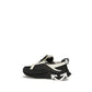 Off-White Black Polyester Athletic Sneakers