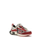 Off-White Red Polyester Athletic Sneakers