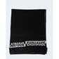 Armani Exchange Black Marabou Scarf