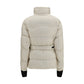 Moncler Grenoble Beige Polyester Full-Length Jacket