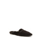 Brunello Cucinelli Brown Fur Ballet Flats