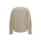 Brunello Cucinelli Beige Mohair Sweatshirt