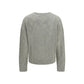 Brunello Cucinelli Gray Linen Sweatshirt