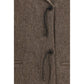 Giorgio Armani Brown Wool Oves Aries Full-Length Jacket