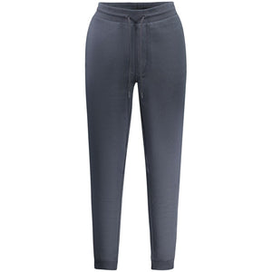 Hugo Boss Blue Cotton Men's Trouser