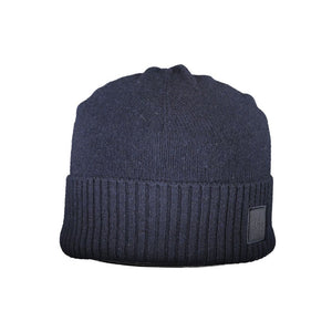 Hugo Boss Blue Wool Men's Cap