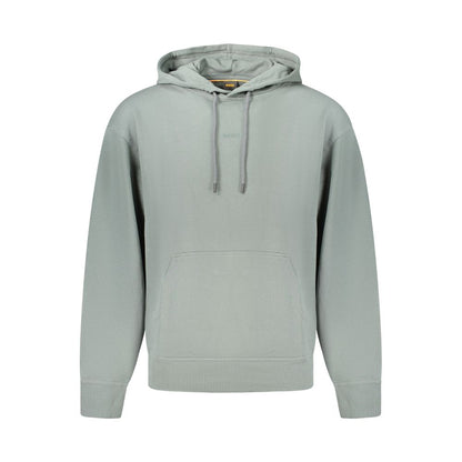 Hugo Boss Green Cotton Sweatshirt