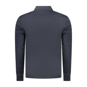 Hugo Boss Blue Cotton Polo Shirt